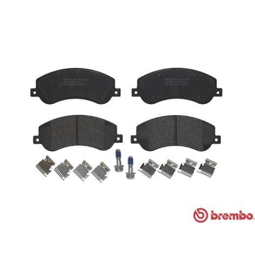 Placute frana Vw Amarok (2ha) 09.10-, Fata, BREMBO