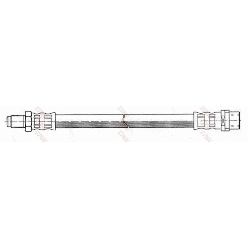 Furtun frana Audi A4 B5 (8d2), A4 B5 Avant (8d5), punte spate, Stanga=Dreapta, TRW