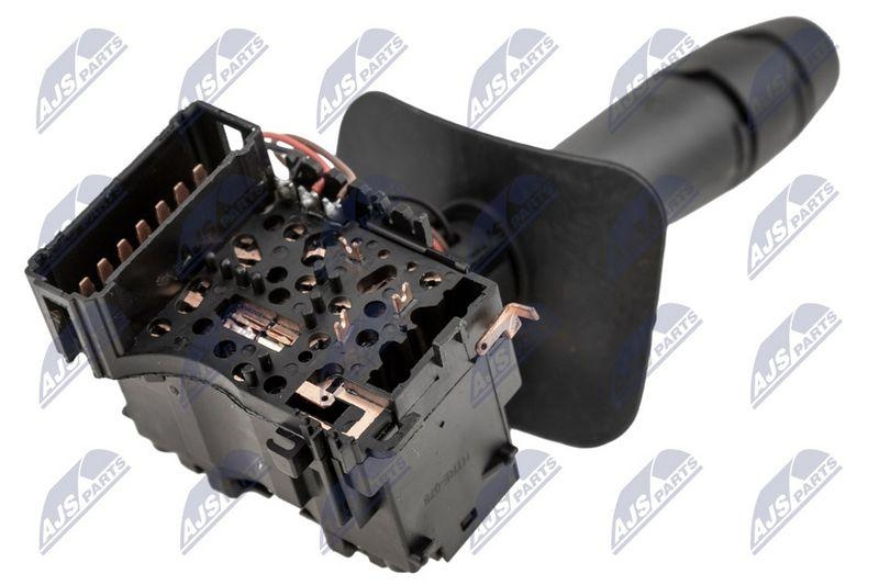 Comutator coloana directie Renault Clio II 1998-; functii: semnalizare, lumini, proiectoare ceata fata, spate; 7701066570; NTY, aftermarket