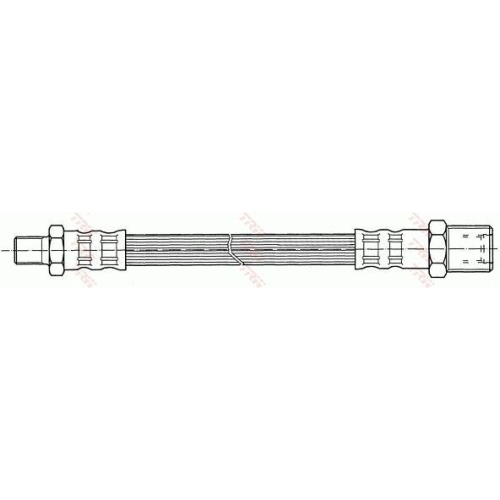 Furtun frana Ford Cougar (Ec) 08.98-12.01, Mondeo 2 (Bap) 08.96-09.00, Mondeo 2 Sedan (Bfp) 08.96-09.00, Spate, TRW