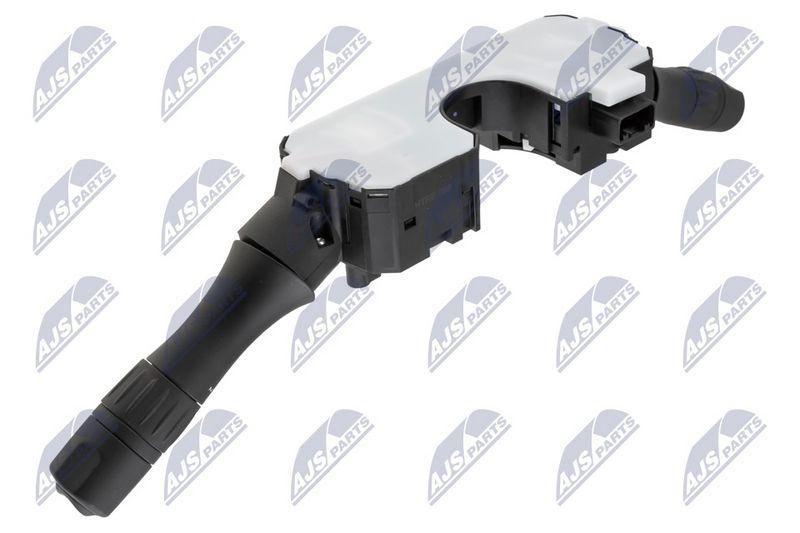 Comutator coloana directie Renault Fluence 2010-; functii: semnalizare, calculator bord, proiectoare ceata fata, spate, spalare, frecventa stergere, faza lunga; 255670039R; NTY, aftermarket
