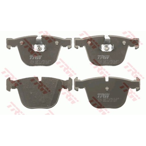 Set placute frana Trw GDB1502, parte montare : Punte spate