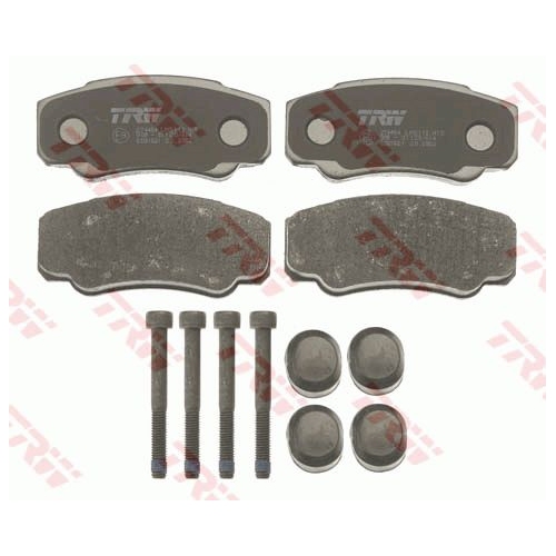 Set placute frana Trw GDB1521, parte montare : Punte spate