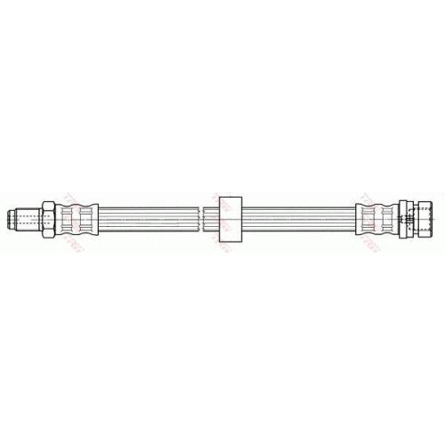 Furtun frana Ford Tourneo Connect 06.02-12.13, Transit Connect (P65 P70 P80) 06.02-, Spate, Stanga=Dreapta, TRW