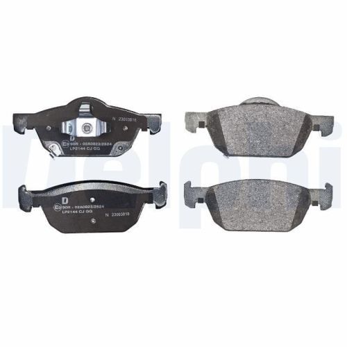 DELPHI set placute frana,frana disc