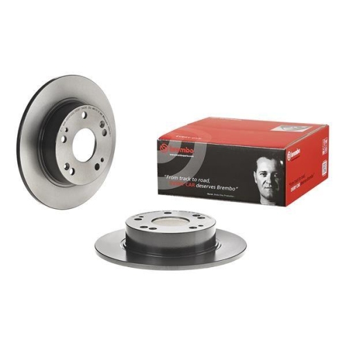 Set disc frana Acura Tsx (Cl) 10.03-12.08; Honda Accord 7 (Cl Cn) 01.03-09.12, Spate, 260X9mm, plin, BREMBO