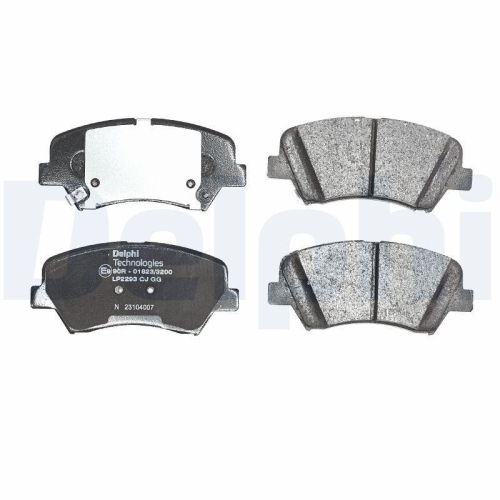 DELPHI set placute frana,frana disc