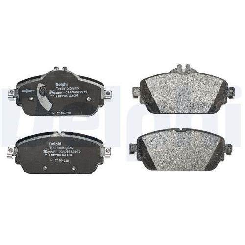 DELPHI set placute frana,frana disc