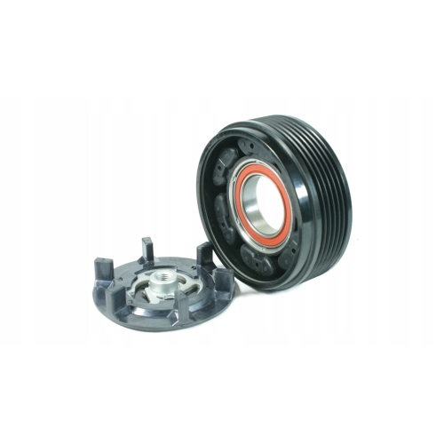 Ambreiaj compresor aer conditionat, fulie AC Bmw Seria 1 (E81/E82/E87/E88) 2004-2011, motor Tip: 118 d ; 120 d; 123 d rulment 35x52x12, diam. fulie 100mm, compresor tip ;7SEU17C CU 6 NERVURI