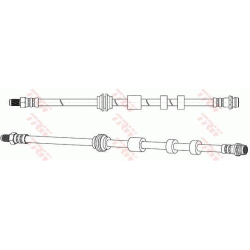 Furtun frana Ford Galaxy 2 (Wa6), Mondeo 4 (Ba7), Mondeo 4 Saloon (Ba7), Mondeo 4 Turnier (Ba7), S-Max (Wa6), punte fata, Stanga=Dreapta, TRW
