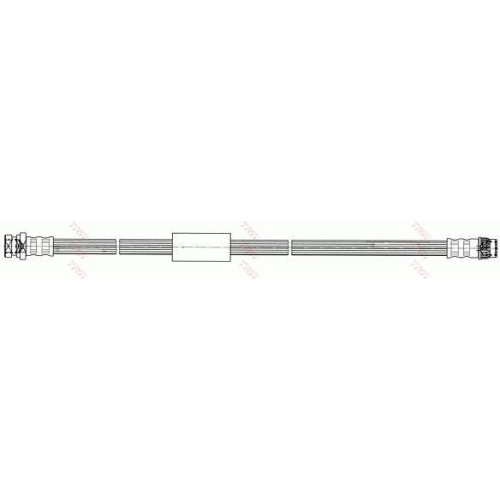 Furtun frana Opel Movano A Box (X70) 01.99-, Movano A Bus (X70) 07.98-, Movano A (X70) 07.98-; Renault Master 2 Autobus (Jd) 03.98-, Master 2 Box (Fd) 07.98-, Master 2 (Ed/Hd/Ud) 07.98-, Spate, Dreapta, TRW