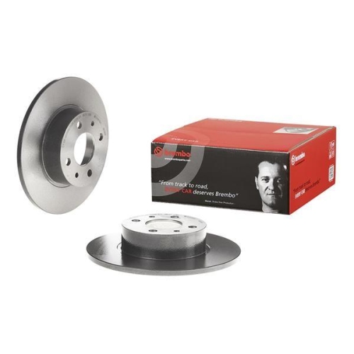 Set discuri frana Alfa Romeo: 164 (164); Fiat: Bravo 2 (198), Croma (154), Linea (323), Multipla (186), Stilo (192); Lancia: Delta 3 (844), Lybra (839), Thema (834)., punte spate, 251x10, plin, BREMBO