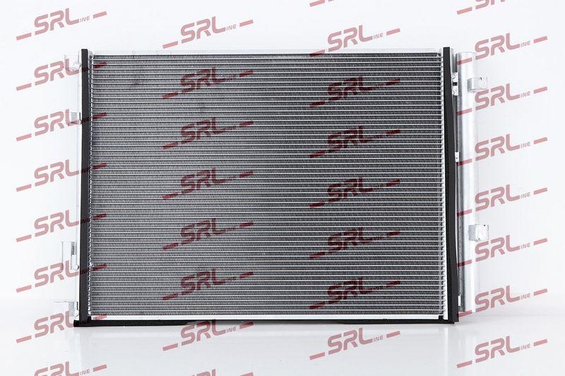 Condensator climatizare AC Kia Rio 16-, Stonic 17-, motor: 1.0 T-GDI, 1.4 CRDI, Condensator cu uscator integrat , 530(490)x380(370)x16, SRLine, miez si rezervor din aluminiu brazat, 97606H8300