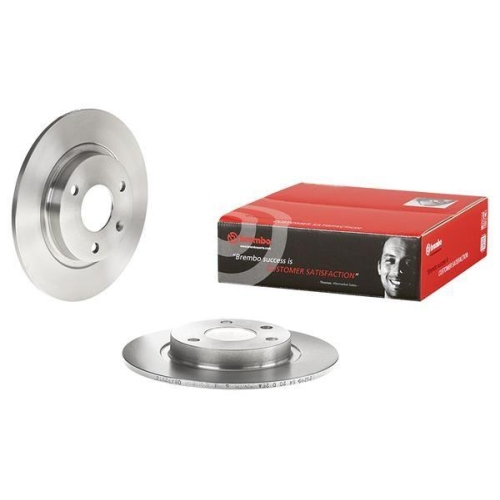 Set discuri frana Citroen Ax (Za- ), Saxo (S0, Saxo Hatchback Van (S3 ); Peugeot 106 1 (1a, 106 2 (1a, 106 Van 2 Box / Liftback (1s ), punte fata, 238x8, plin, BREMBO