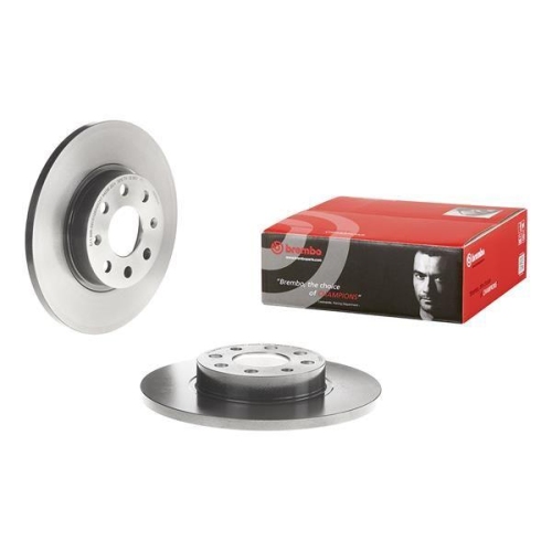Set discuri frana Fiat Grande Punto (199 ), Punto (199 ), Punto Evo (199 ), Punto Van (199 ), punte fata, 257x12, plin, BREMBO