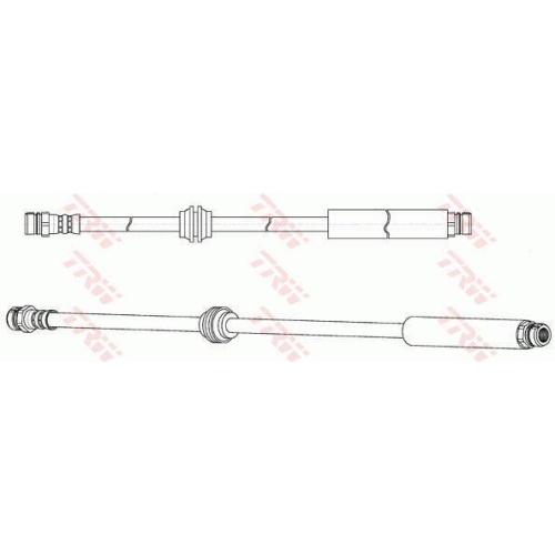 Furtun frana Vw Caddy (Sa) 05.15-, Caddy 3 Box (2ka 2kh 2ca 2ch) 03.04-05.15, Caddy 3 Mpv (2kb 2kj 2cb, 03.04-05.15, Caddy 4 Box (Saa Sah) 05.15-, Caddy 4 Mpv (Sab Saj) 05.15-, Spate, TRW