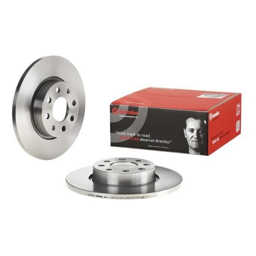 Set discuri frana Opel Corsa D (S07), Corsa D Box / Liftback (S07), 1.0 (L08, L68), 1.0 (L08), punte fata, 257x12, plin, BREMBO