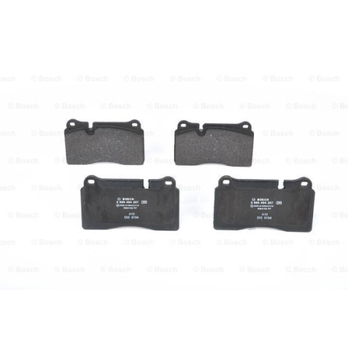 Set placute frana punte fata Audi TT (8j3), 08.2006-06.2014, VW Touareg 7L/7P, 2002-2018; Bosch 0986494207