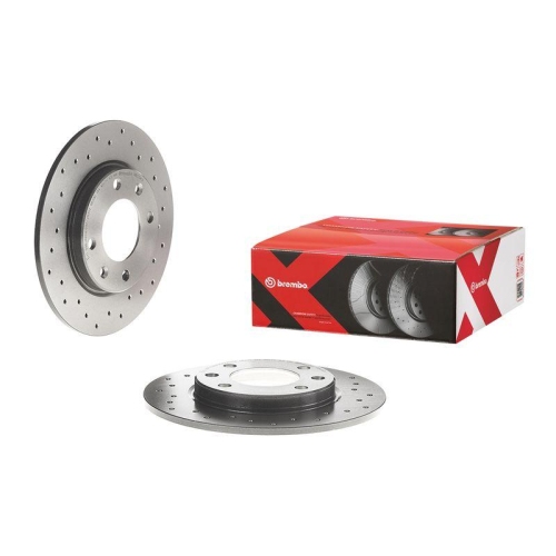 Set discuri frana Citroen Xsara Box Body / Liftback (N3 ); Peugeot 106 2 (1a, 206 Cc (2d), 206 Liftback (2a/C), 206 Saloon, 206 Sw (2e/K), 206 Van, 306 (7b, 306 Break (7e, 306 Convertible (7d, 306 Liftback (7a, Spate, 247x8, plin perforat, BREMBO