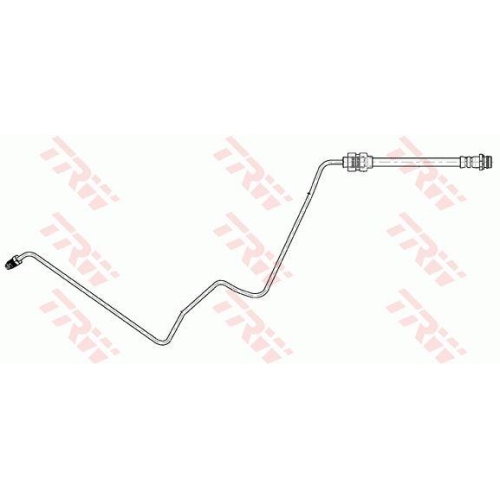 Furtun frana Ford Galaxy 2 (Wa6), Mondeo 4 (Ba7), Mondeo 4 Saloon (Ba7), Mondeo 4 Turnier (Ba7), S-Max (Wa6), punte spate, Stanga, TRW