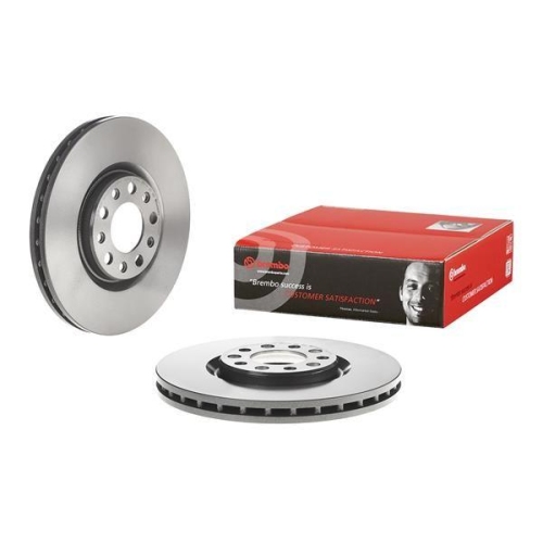 Set disc frana Alfa Romeo Tonale (965) 03.22-; Fiat 500x (334) 09.14-; Jeep Comp M6ass (Mp M6 Mv M7) 12.16-, Renegade Suv (Bu B1 Bv) 07.14-, Renegade Van (Bu B1) 07.14-, Fata, 305X28mm, ventilat, BREMBO