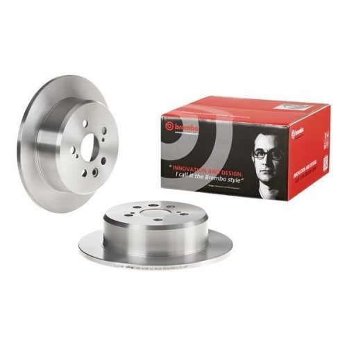 Set discuri frana Lexus: ES (Vcv10); Toyota: Camry (V2), Carina 5 (T17), Celica (T20)., punte spate, 269x10, plin, BREMBO