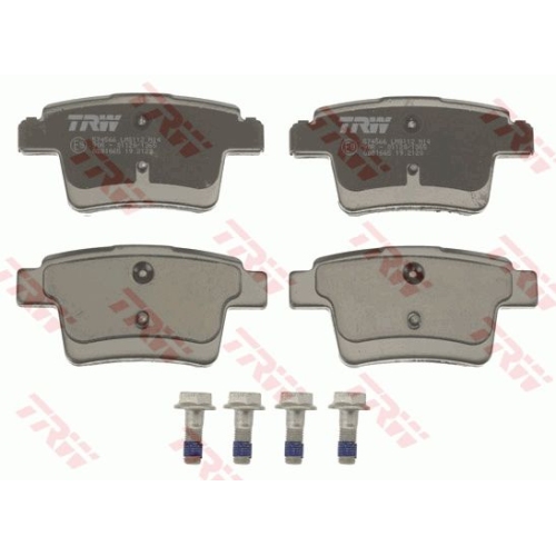 Set placute frana Trw GDB1665, parte montare : Punte spate
