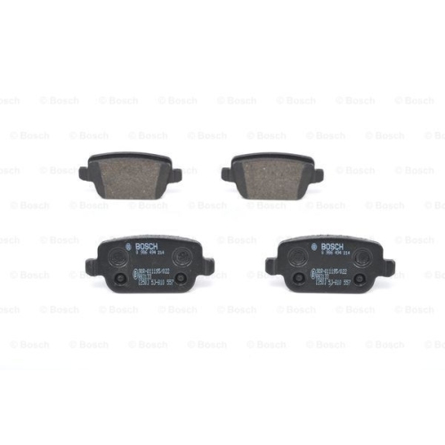 Set placute frana Punte spate Ford Galaxy (Wa6) 2006-2015, Kuga I 2008-2013, Mondeo 4 (Ba7) 2007-2015, S-Max (Wa6); 2006-2015; Land Rover Freelander 2 (Lf, Fa) 2006-2015; Volvo S80 2 (As) 2006-2016, V70 3 (Bw) 2007-2016, Xc70 II, 2007-, Bosch 0986494214