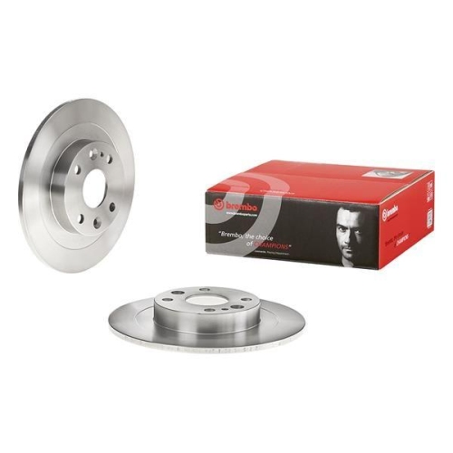 Set discuri frana Mazda 323 C 4 (Bg), 323 F 4 (Bg), 323 S 4 (Bg), Mx-3 (Ec), Mx-5 1 (Na), Mx-5 2 (Nb), punte spate, 250x9, plin, BREMBO