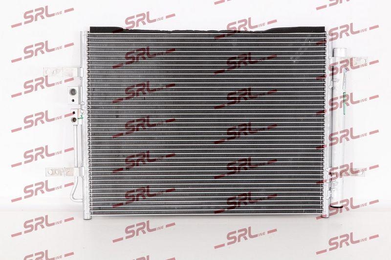 Condensator climatizare AC Hyundai Ioniq 16-; Kia Niro 16-22, motor: 1.6, Condensator cu uscator integrat , 560 (525)x410x16, SRLine, miez si rezervor din aluminiu brazat, 97606-G2000