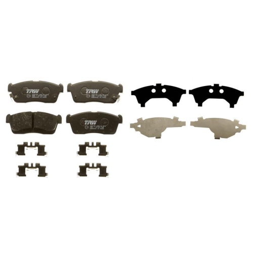 Placute frana Daihatsu Cuore 6 (L251) (L251 L250 L260) 03.03-, Cuore 7 (L275 L285 L276) 12.06-, Sirion (M3) 01.05-, Trevis 06.06-; Subaru Justy 4 01.07-, Fata, TRW