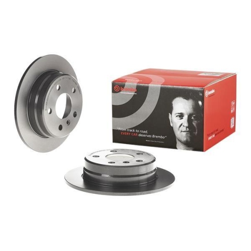 Set discuri frana Mercedes A-Class (W169), B-Class Sports Tourer (W245), punte spate, 258x8, plin, BREMBO