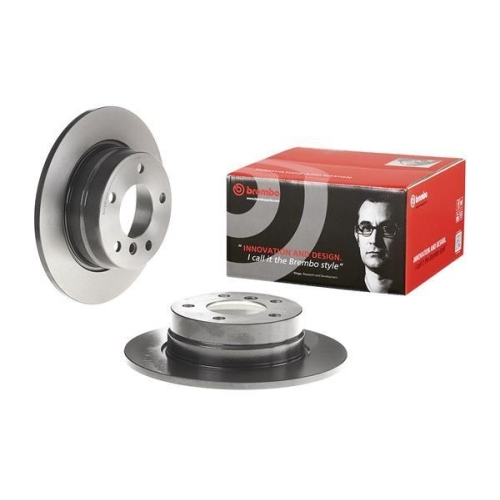 Set discuri frana Bmw 1 (E81), 1 (E87), 116 d, 116 i, 118 d, 118 i, punte spate, 280x10, plin, BREMBO