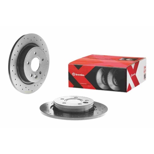 Set discuri frana Ford: C-Max (Dm2), Focus 2 (Da); Volvo: C30 (533), S40 2 (544), V40 (525), V50 (545)., punte spate, 280x11, plin perforat, BREMBO Set discuri frana Ford: C-Max (Dm2), Focus 2 (Da); Volvo: C30 (533), S40 2 (544), V40 (525), V50 (545)., punte spate, 280x11, plin perforat, BREMBO