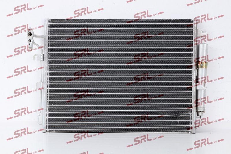 Condensator climatizare AC Land Rover Discovery/Lr3 04-09, Discovery/Lr4 09-16, Range Rover Sport 05-13, motor: 2.7 d, Condensator cu filtru uscator , 640(600)x470x16, SRLine, miez si rezervor din aluminiu brazat, JRB500040; JRB500130