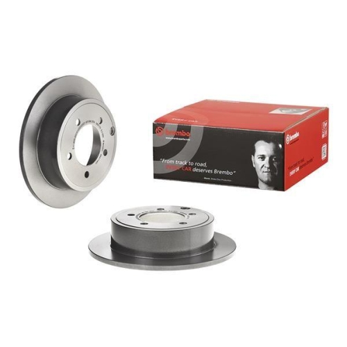 Set discuri frana Chrysler 200 Cabriolet, 200 Sedan, Sebring (Js); Dodge Avenger Saloon, Caliber; Jeep Compass (Mk49), Patriot (Mk74), punte spate, 262x10, plin, BREMBO