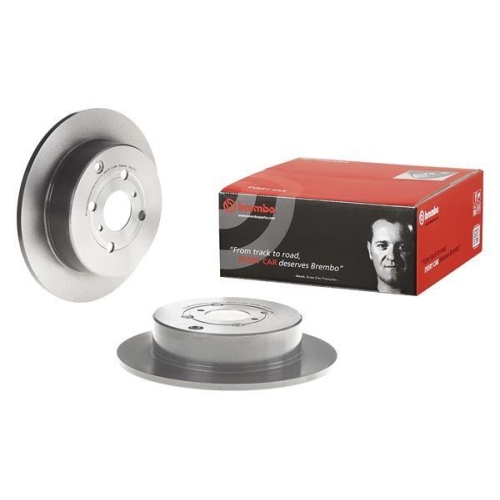Set discuri frana Toyota Corolla E12 ), Corolla Estate ( E12 ), Corolla Verso ( E12 ), Highlander (Gsu7, Yaris ( P1 ), Yaris Verso ( P2 )), punte spate, 269x9, plin, BREMBO