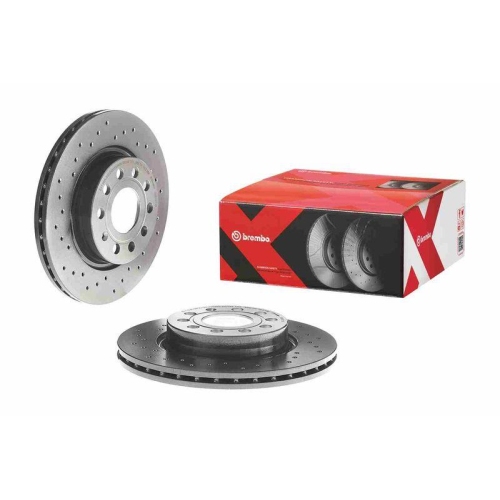 Set disc frana Audi A3 (8p1) 05.03-12.13 ; Seat Altea (5p1) 03.04-12.15, Altea Xl (5p5 5p8) 10.06-12.15, Leon (1p1) 05.05-12.13, Toledo 3 (5p2) 04.04-05.09; Skoda Octavia I (1u2) 09.96-12.10, Octavia 2 (1z3) 02.04-06.13 , Yeti (5l) 05.09-12.17; Vw Beetle