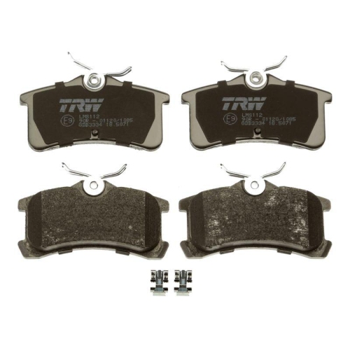 Placute frana Toyota Avensis ( T22) 09.97-02.03, Corolla ( E11) 05.95-02.03, Corolla Compact ( E11) 04.97-01.02, Corolla Liftback ( E11) 04.97-01.02, Spate, TRW
