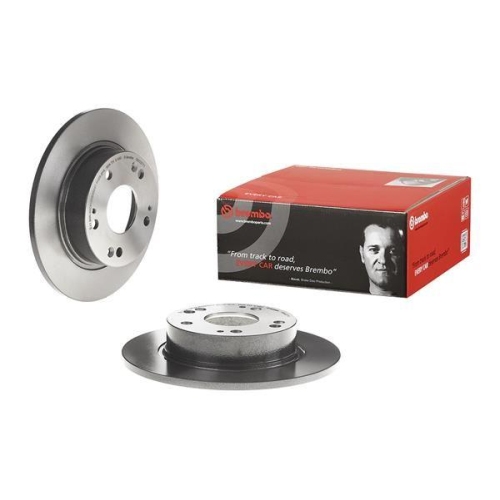 Set discuri frana Honda Accord 7 (Cl, 2.0 (CL7), 2.0 4WD (CL8), 2.2 i-CTDi (CN1), 2.4 (CL9), punte spate, 260x10, plin, BREMBO