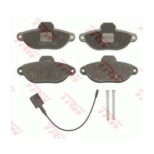 Set placute frana Trw GDB1745, parte montare : Punte fata