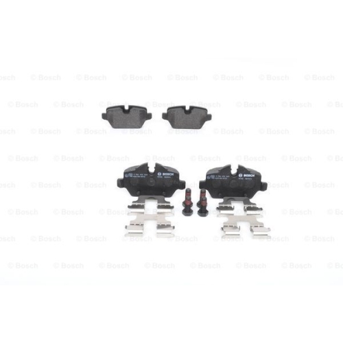 Set placute frana Bosch 0986494269, parte montare : Punte Spate