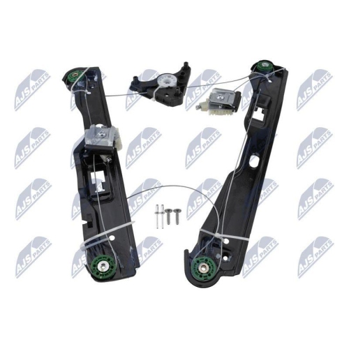 Macara geam Porsche Cayenne 2014-, Dreapta, Spate, 7P5839756C