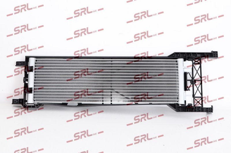 Radiator racire ulei motor, termoflot Alfa Romeo Giulia 16-, Stelvio 17-, motor: 2.0 T, 2.2 d, cu rama plastic, 525x150x22, SRLine, miez si rezervor din aluminiu brazat, 50551395; 50560314