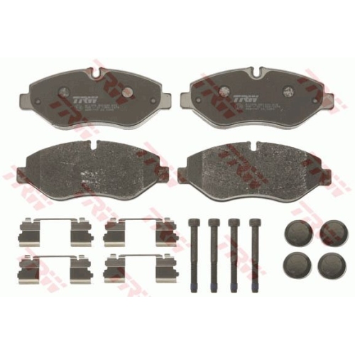 Set placute frana Trw GDB1747, parte montare : Punte fata