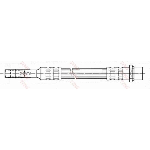 Furtun frana Opel Astra G (F70), Astra G (T98), Zafira A (T98), punte spate, Stanga=Dreapta, TRW