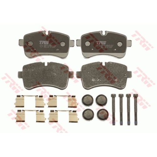 Set placute frana Trw GDB1748, parte montare : Punte spate