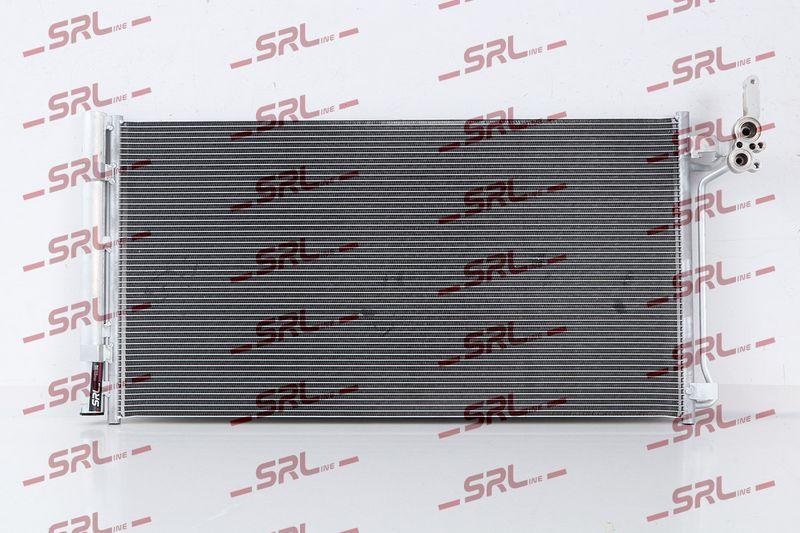 Condensator climatizare AC Land Rover Discovery Sport 15-, Range Rover Evoque 19-, motor: 2.0 d, 2.0 eD4, 2.0 T, 2.0 Td4, Condensator cu uscator integrat , 715(680)x373x12, SRLine, miez si rezervor din aluminiu brazat, K8D219710AB; LR115952