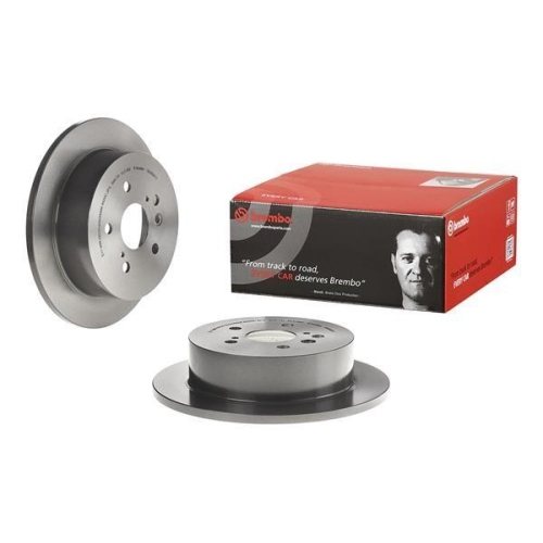 Set discuri frana Toyota Avensis Verso ( M2 ), Previa 2 ( R3 ), 2.0 D (CLM20_), 2.0 VVT-i (ACM20_), 2.0 D-4D (CLR30_), 2.4 (ACR30), punte spate, 291x12, plin, BREMBO