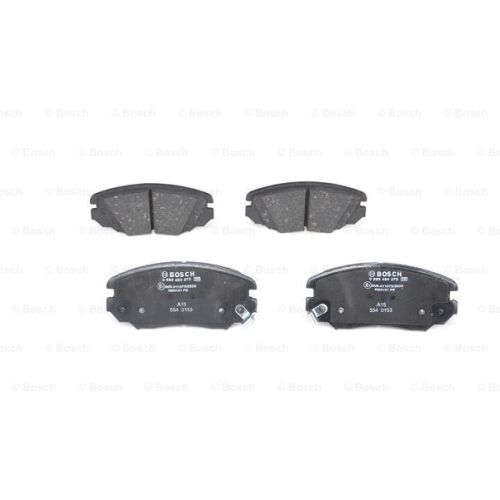 Set placute frana Bosch 0986494279, parte montare : Punte Fata